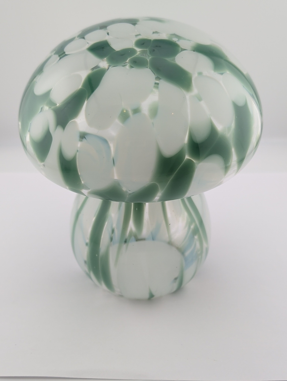 Fairy Light Toadstool Hand blown Glass